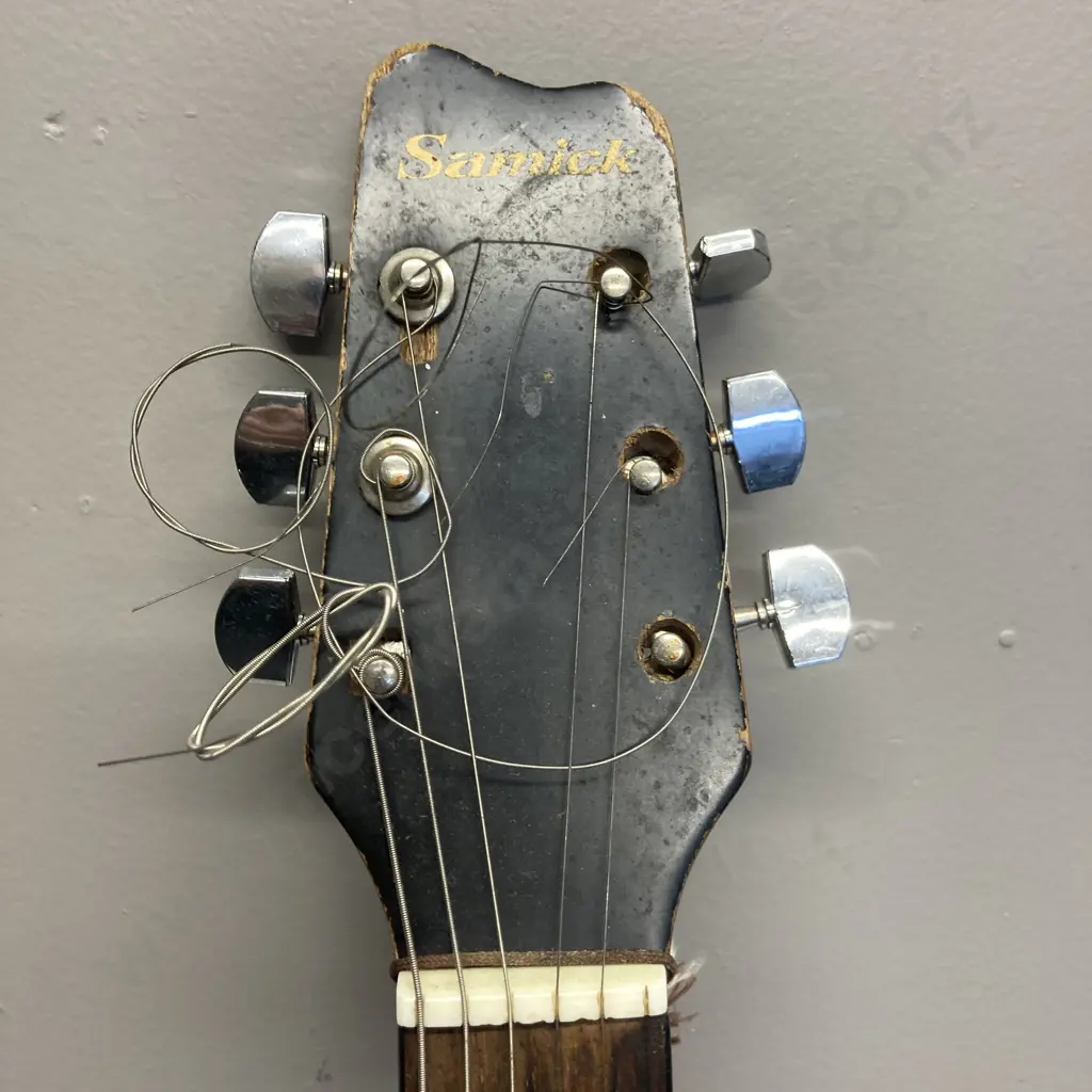Samick LF-009 Guitar (As Found Condition) Unable to sell NCV Image 1++